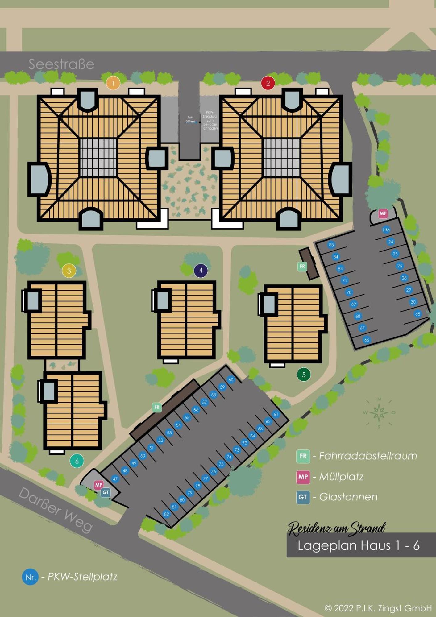 Residenz Am Strand Wohnung 2-41 Zingst Buitenkant foto